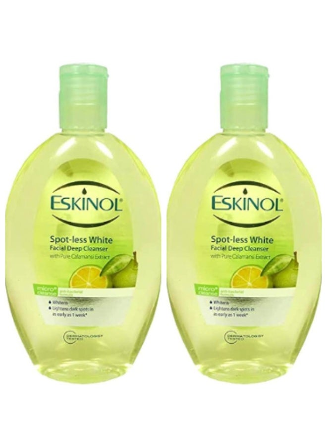 غسول كالاماسي العميق للتحكم في إفراز الزيوت، ٢٢٥ مل، قطعتان